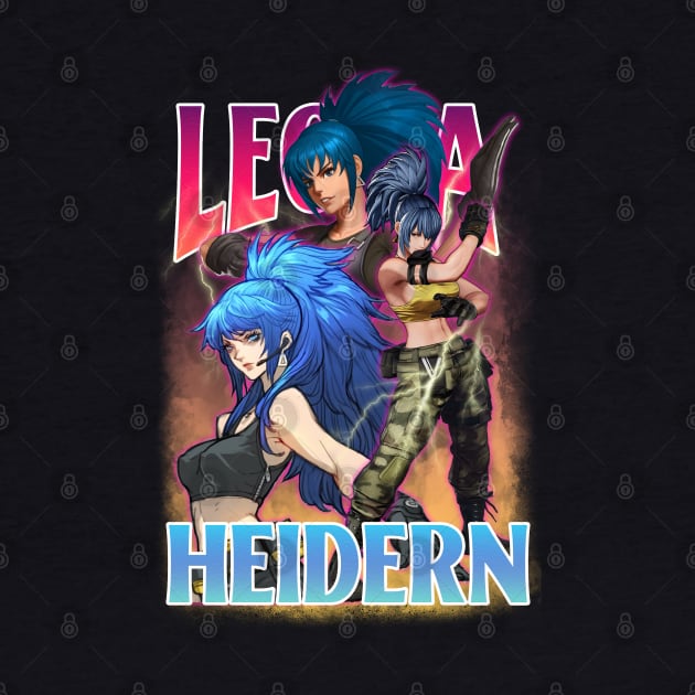 Bootleg Anime Leona Heidern - Reona The King of Fighters KOF by clvndesign